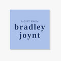 Personalized Preppy Blue Enclosure Cards