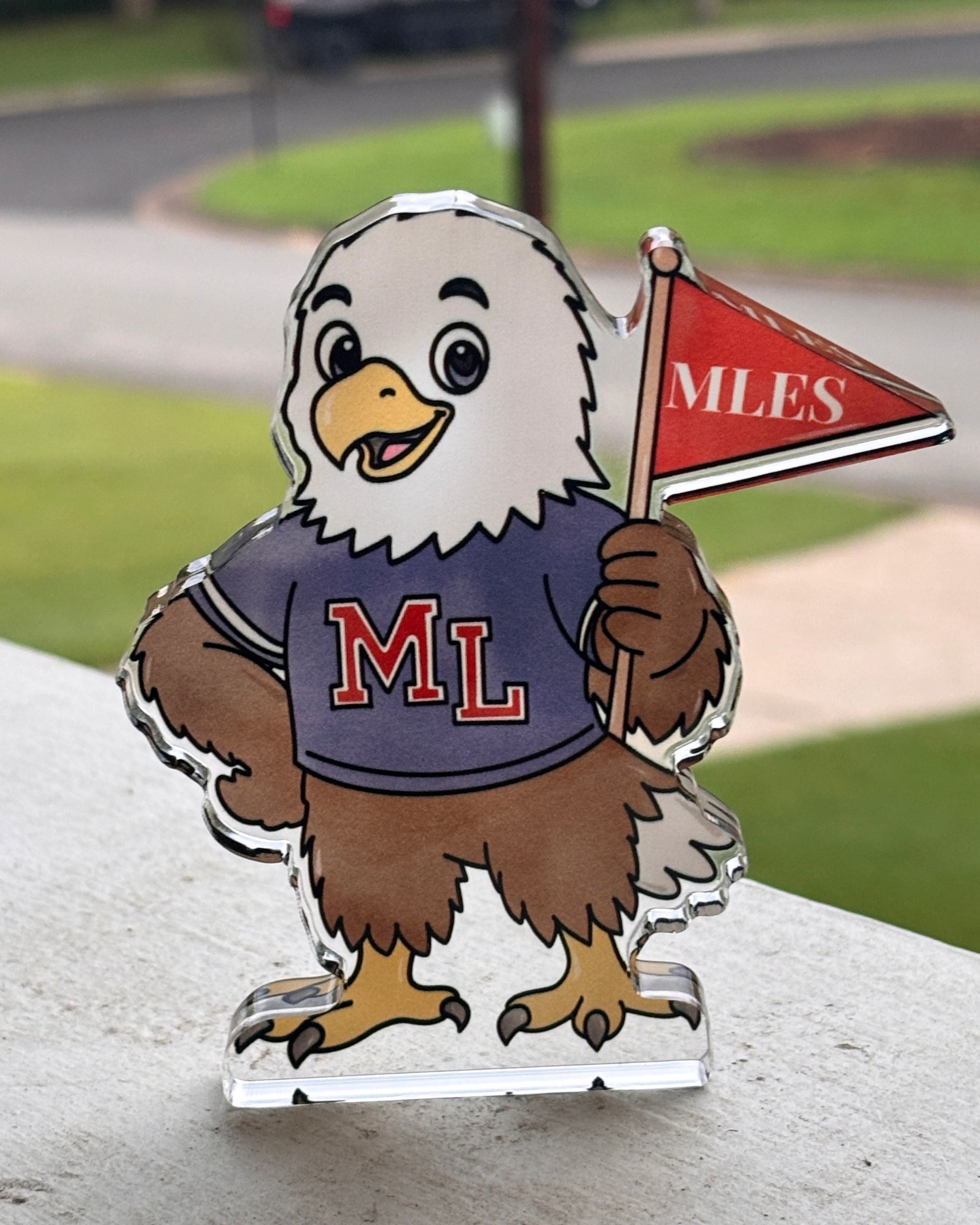 Mt. Laurel Elementary Acrylic Tabletop Art