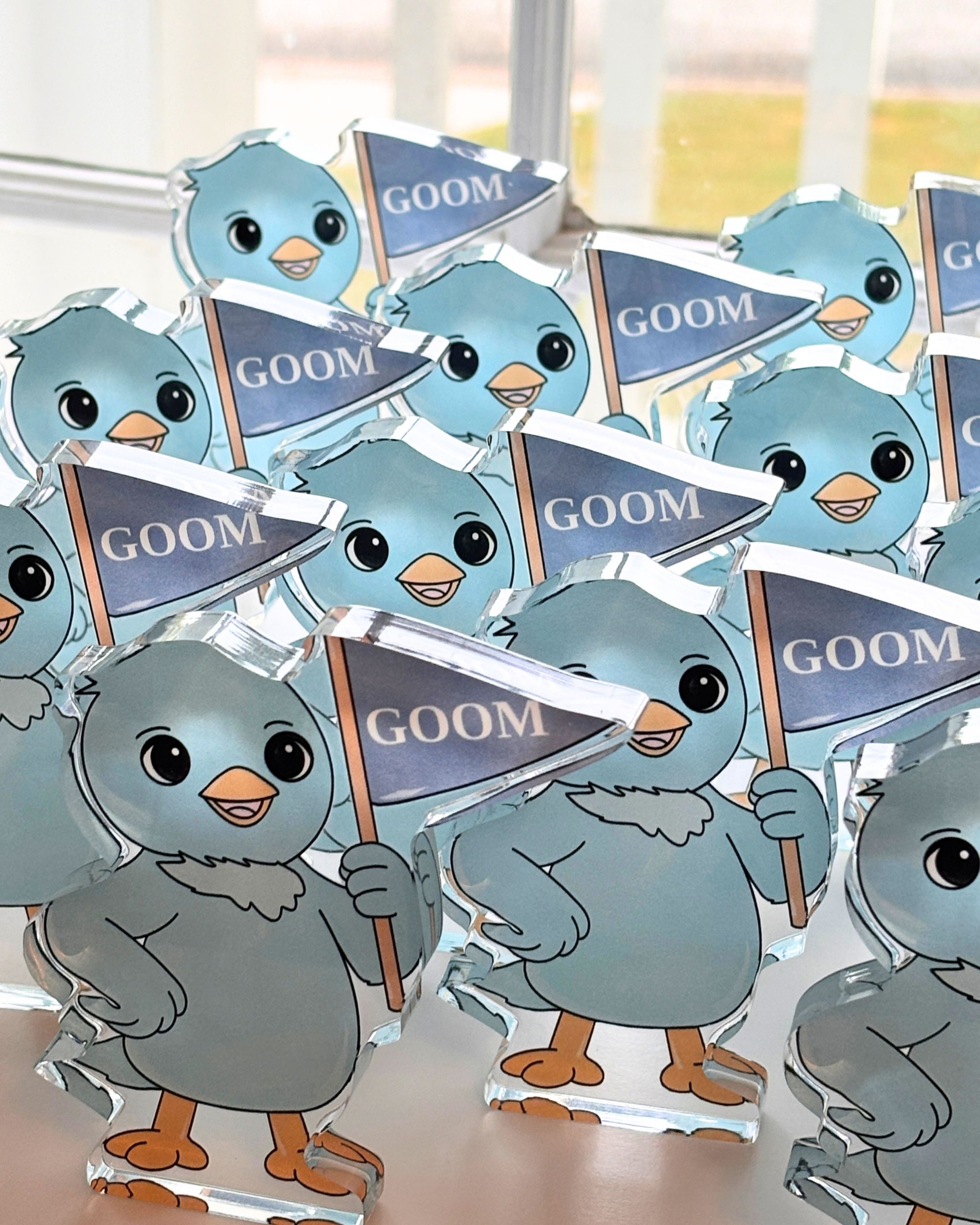 Bluebird Acrylic Tabletop Art