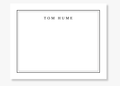 Personalized Double Border Stationery