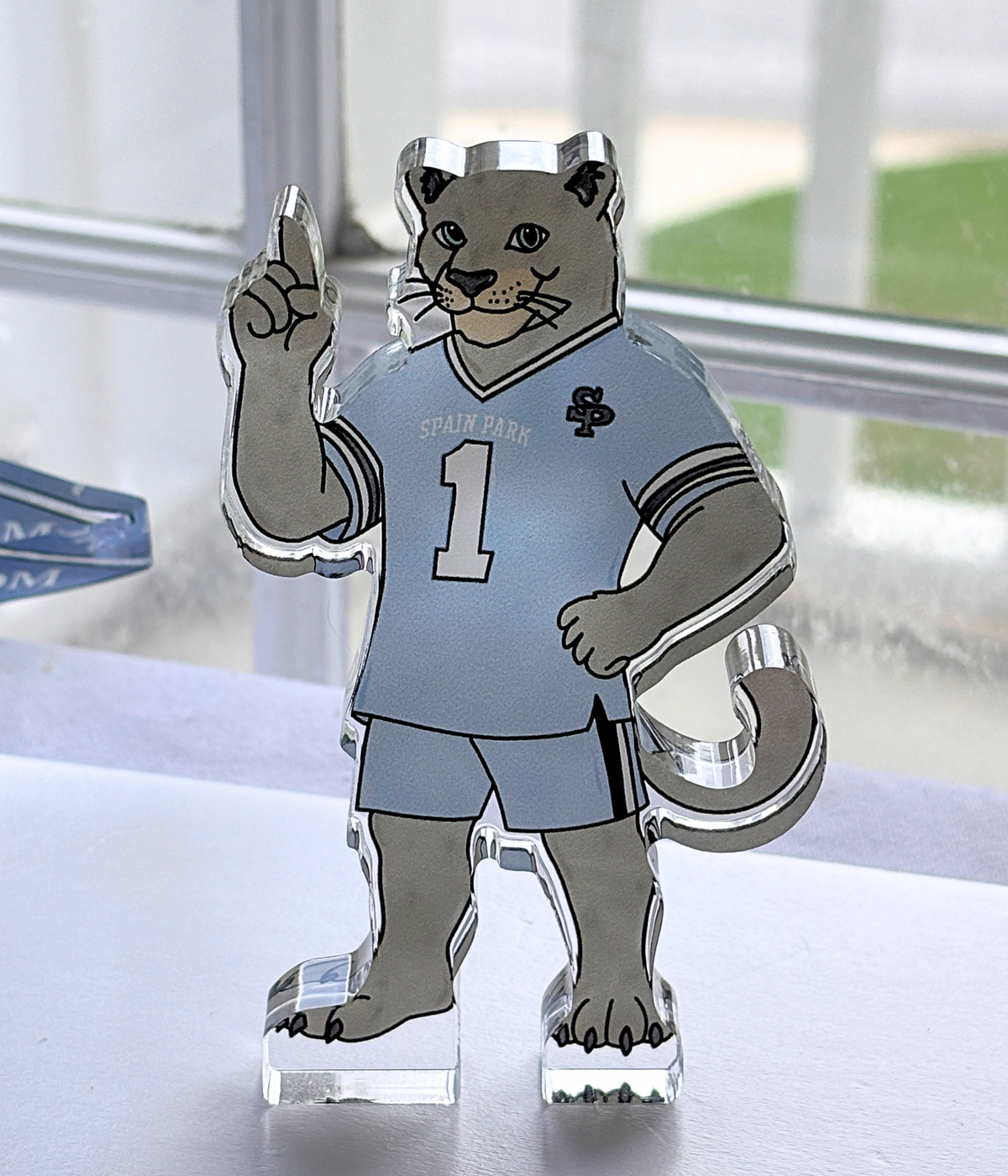 Jaguar Acrylic Tabletop Art