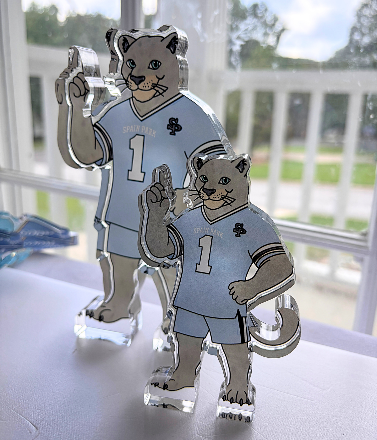 Jaguar Acrylic Tabletop Art