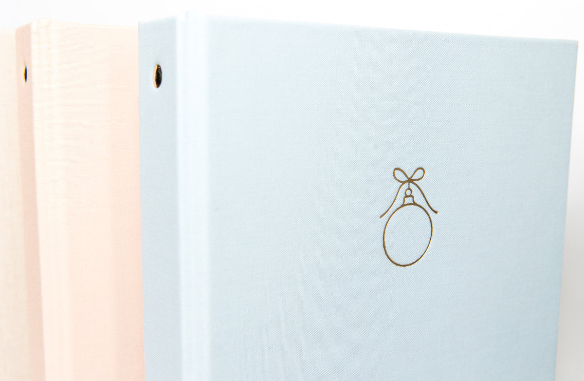 The Ornament Book: Children's Edition in Blue